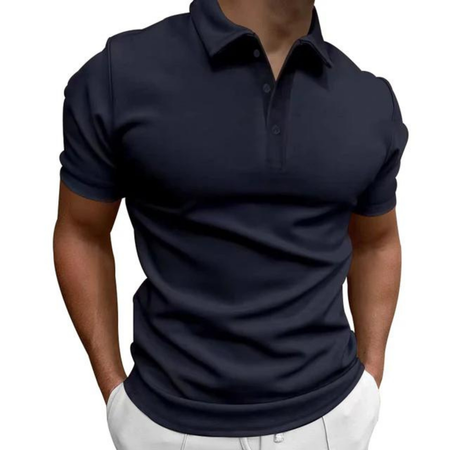 Vrieman - Heren Klassiek Poloshirt, Slim Fit, Korte Mouw, Casual Kleding