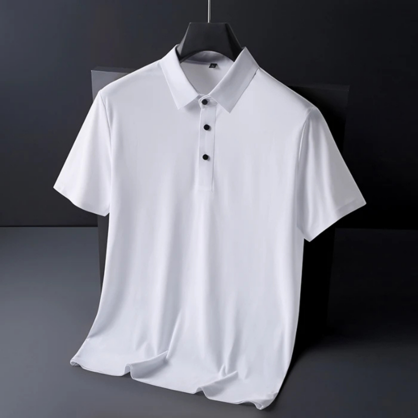 Yalton - Heren Stretch Performance Polo Shirt met Vochtregulerende Stof - Korte Mouw, Sneldrogend, Casual Pasvorm