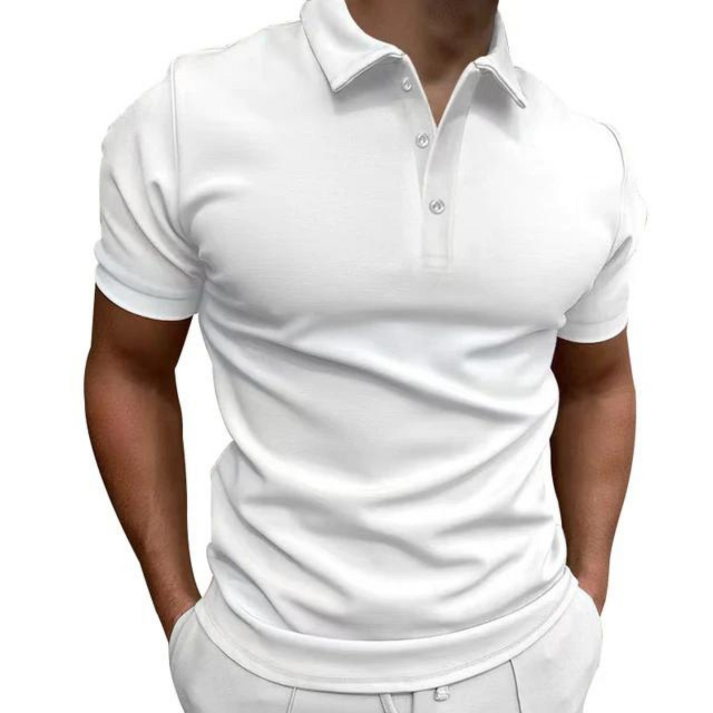 Vrieman - Heren Klassiek Poloshirt, Slim Fit, Korte Mouw, Casual Kleding