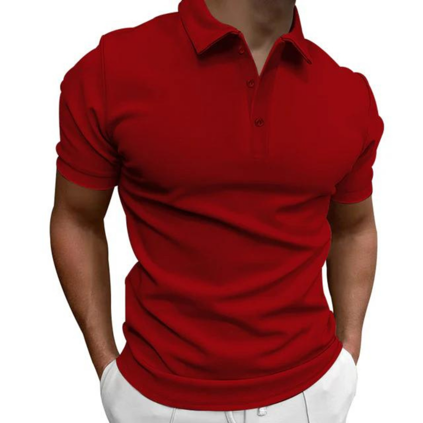 Vrieman - Heren Klassiek Poloshirt, Slim Fit, Korte Mouw, Casual Kleding