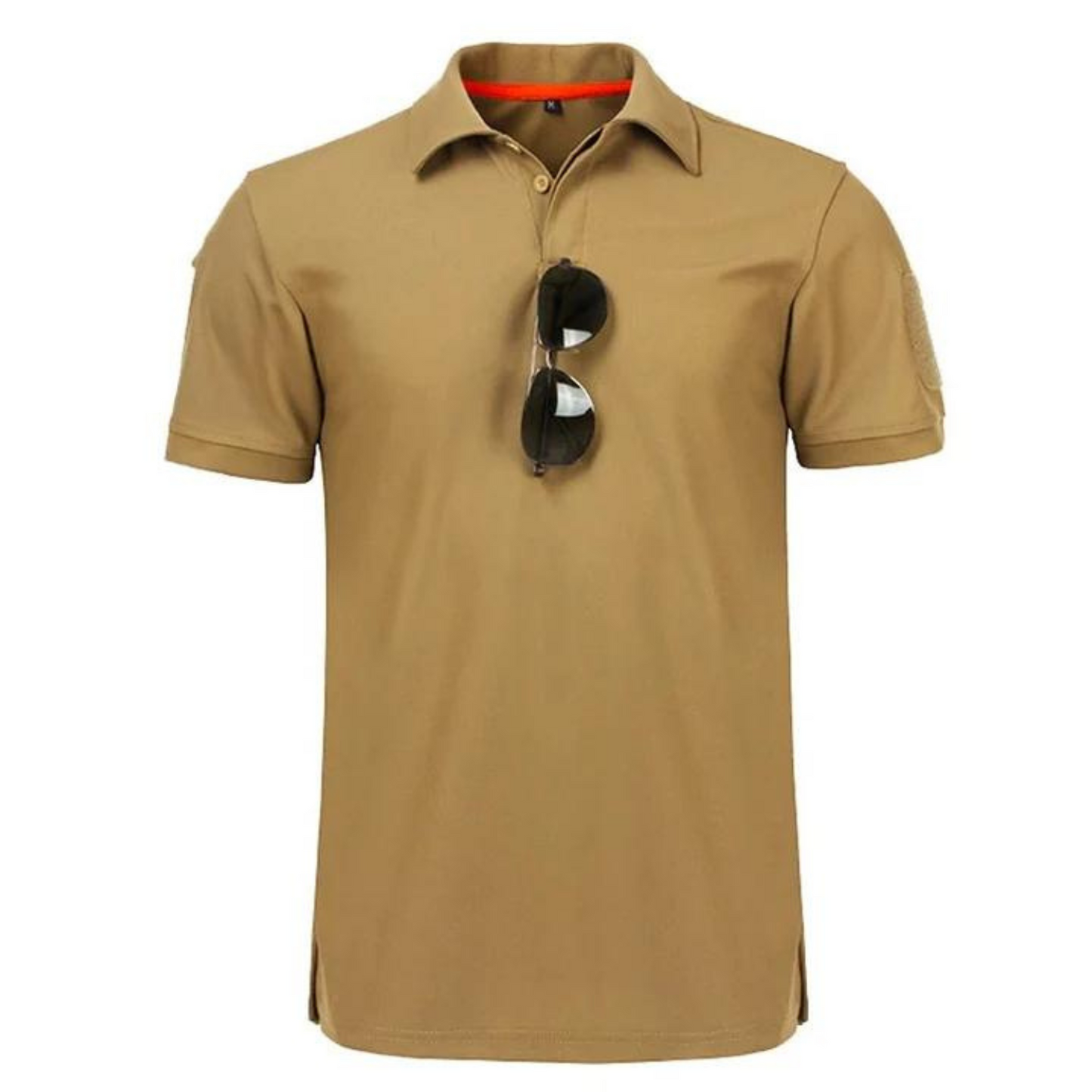 Rustgev - Heren Tactisch Poloshirt, Ademend, Korte Mouw, Casual Kleding