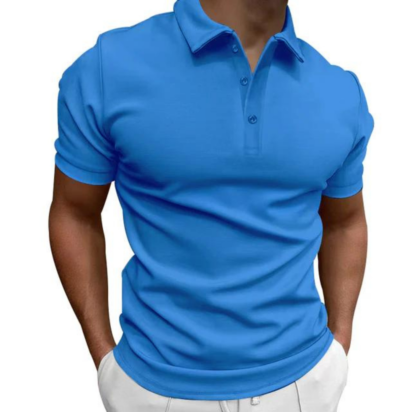 Vrieman - Heren Klassiek Poloshirt, Slim Fit, Korte Mouw, Casual Kleding