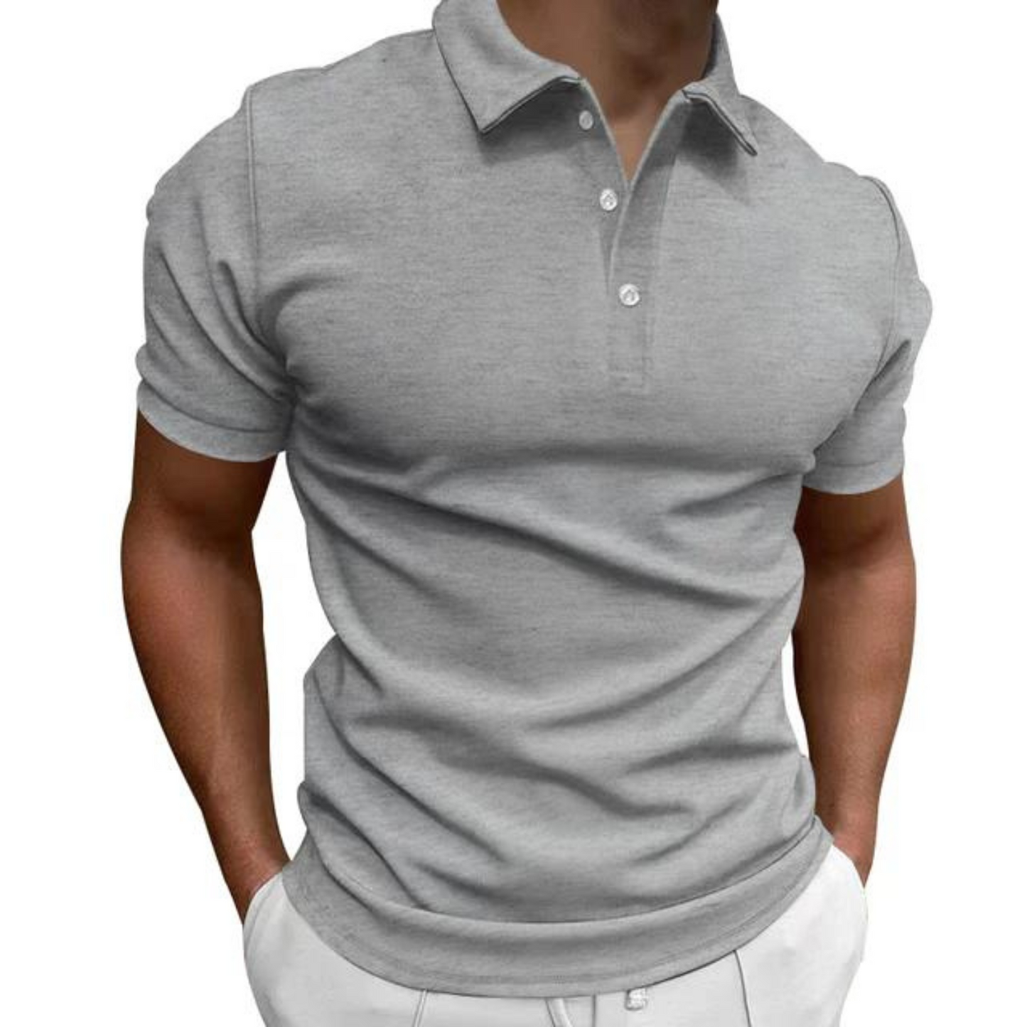 Vrieman - Heren Klassiek Poloshirt, Slim Fit, Korte Mouw, Casual Kleding