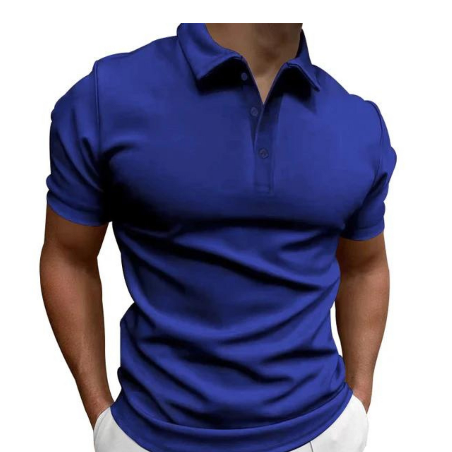 Vrieman - Heren Klassiek Poloshirt, Slim Fit, Korte Mouw, Casual Kleding